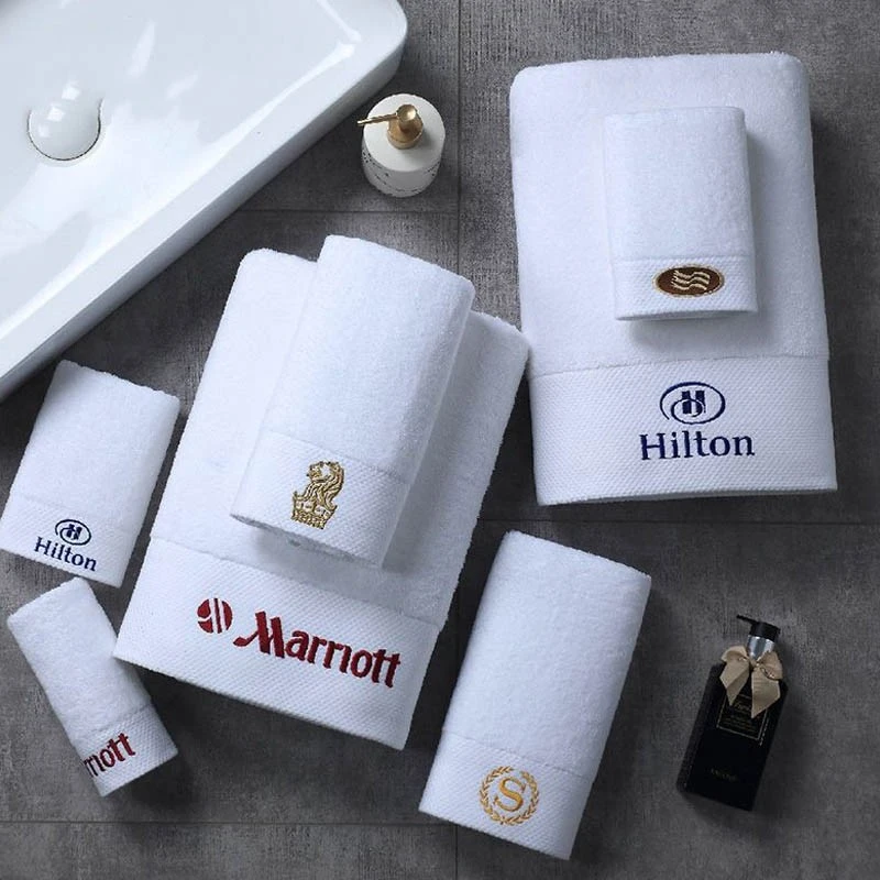hotel collection towel set